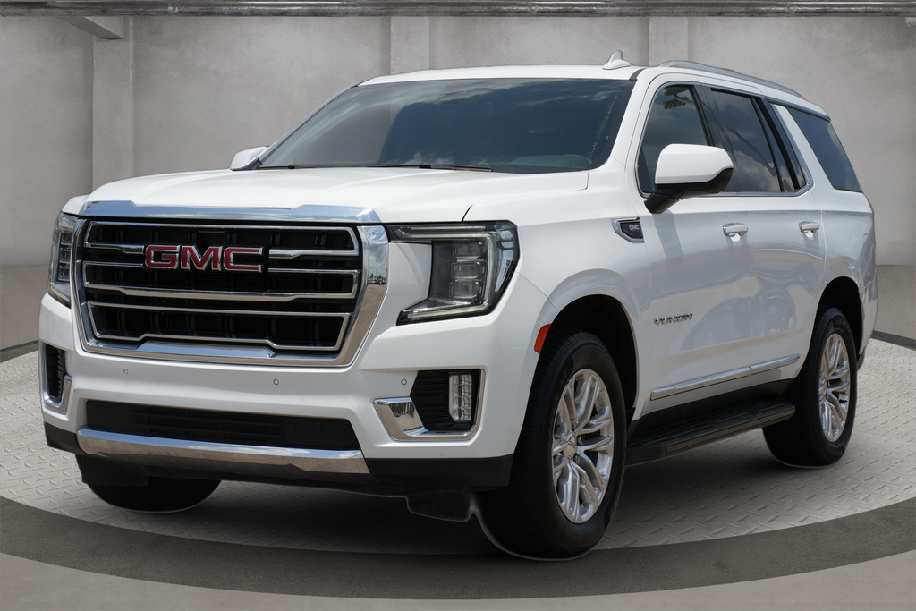 2024 GMC Yukon SLT White at DeMontrond Auto Country