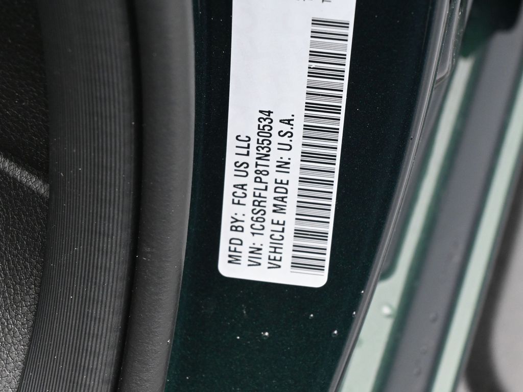 New 2026 Serrano Green Metallic Ram Rebel image 18