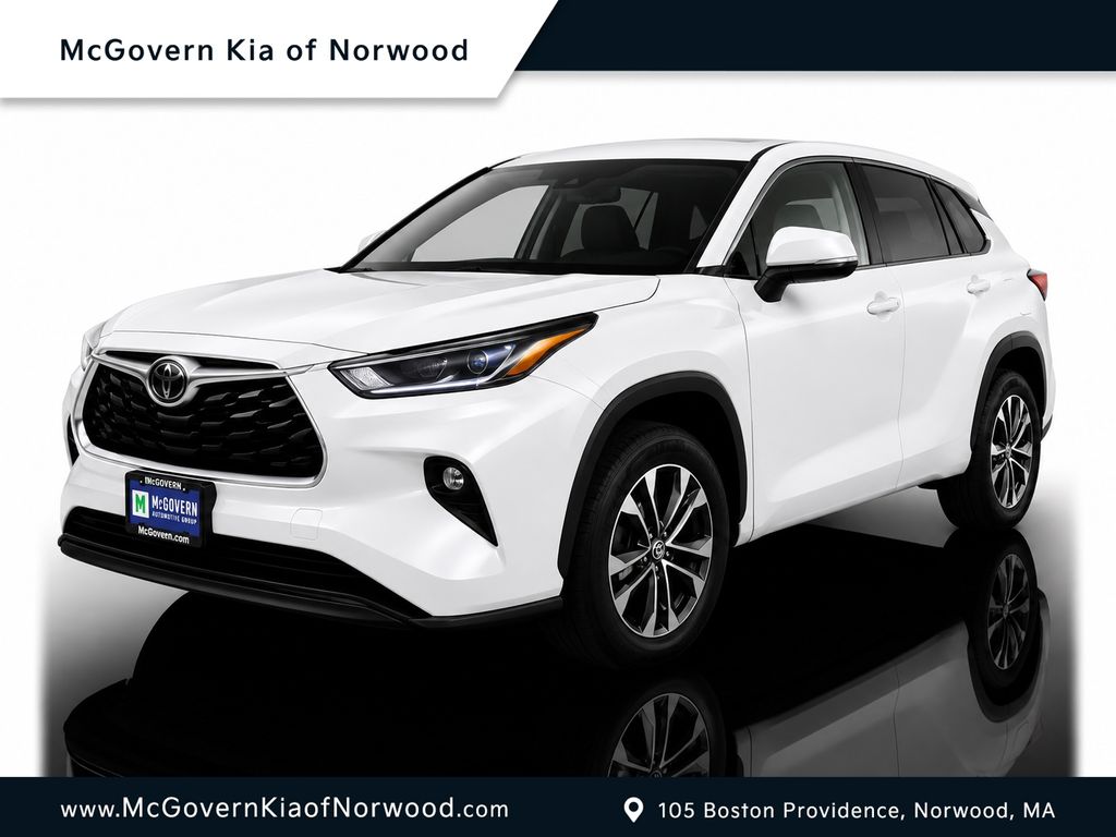 White (Wind Chill Pearl) 2023 Toyota Highlander SUV / Crossover All-Wheel Drive 8-Speed Automatic