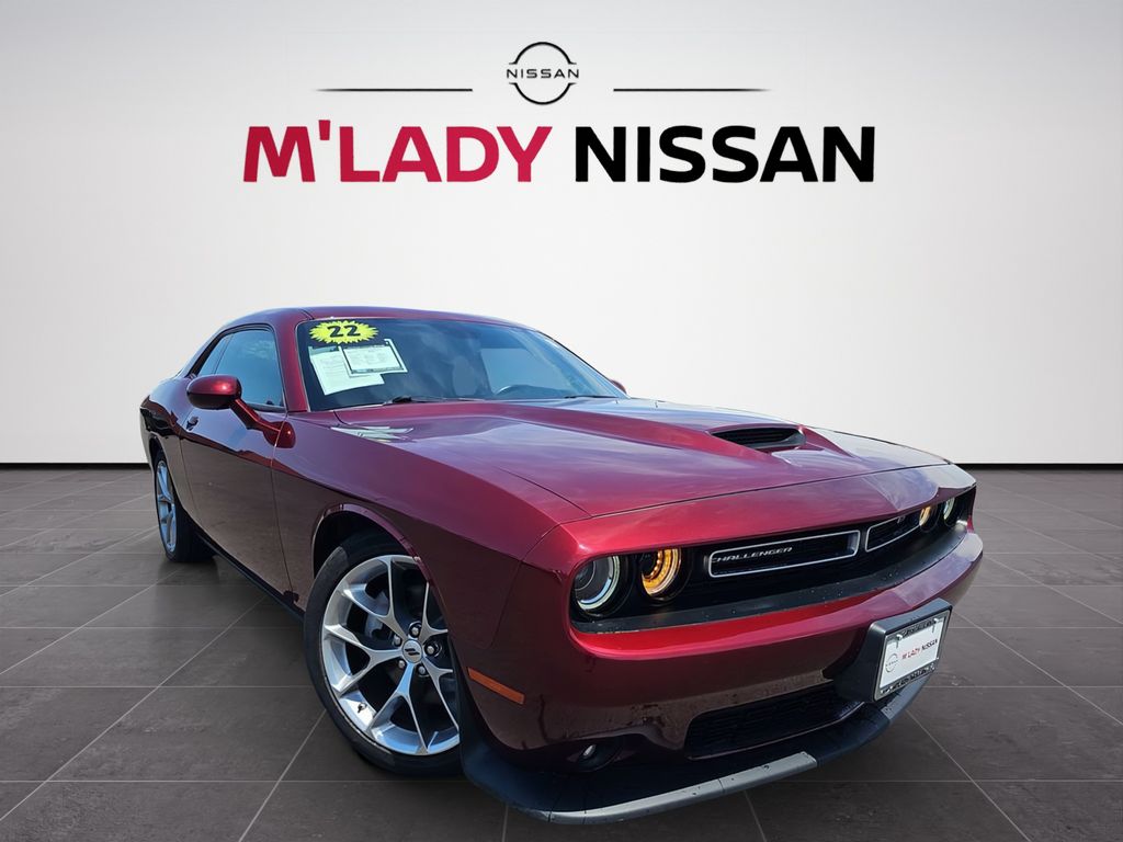Red 2022 Dodge Challenger Coupe Rear-Wheel Drive 8-Speed Automatic
