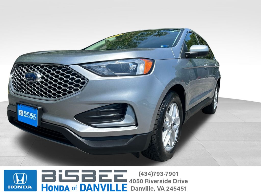 Silver Metallic 2024 Ford Edge SUV / Crossover All-Wheel Drive 8-Speed Automatic