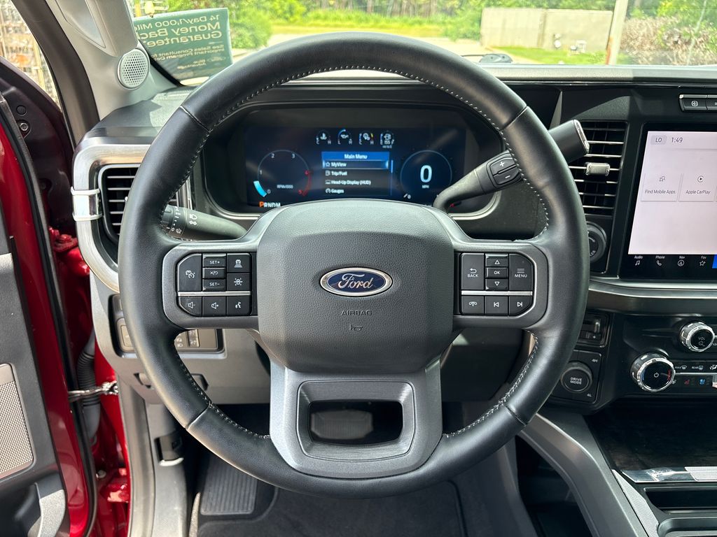 Certified Used 2024 Red Ford Lariat image 16
