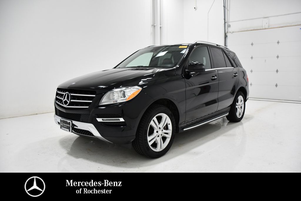 Black 2015 Mercedes-Benz M-Class SUV / Crossover All-Wheel Drive 7-Speed Automatic