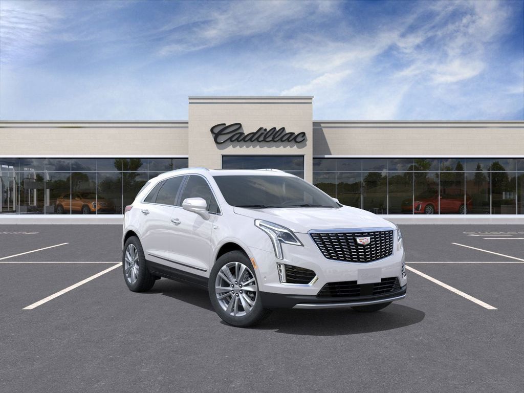 Crystal White Tricoat 2026 Cadillac XT5 Premium Luxury AWD SUV / Crossover Four-Wheel Drive 9-Speed Automatic