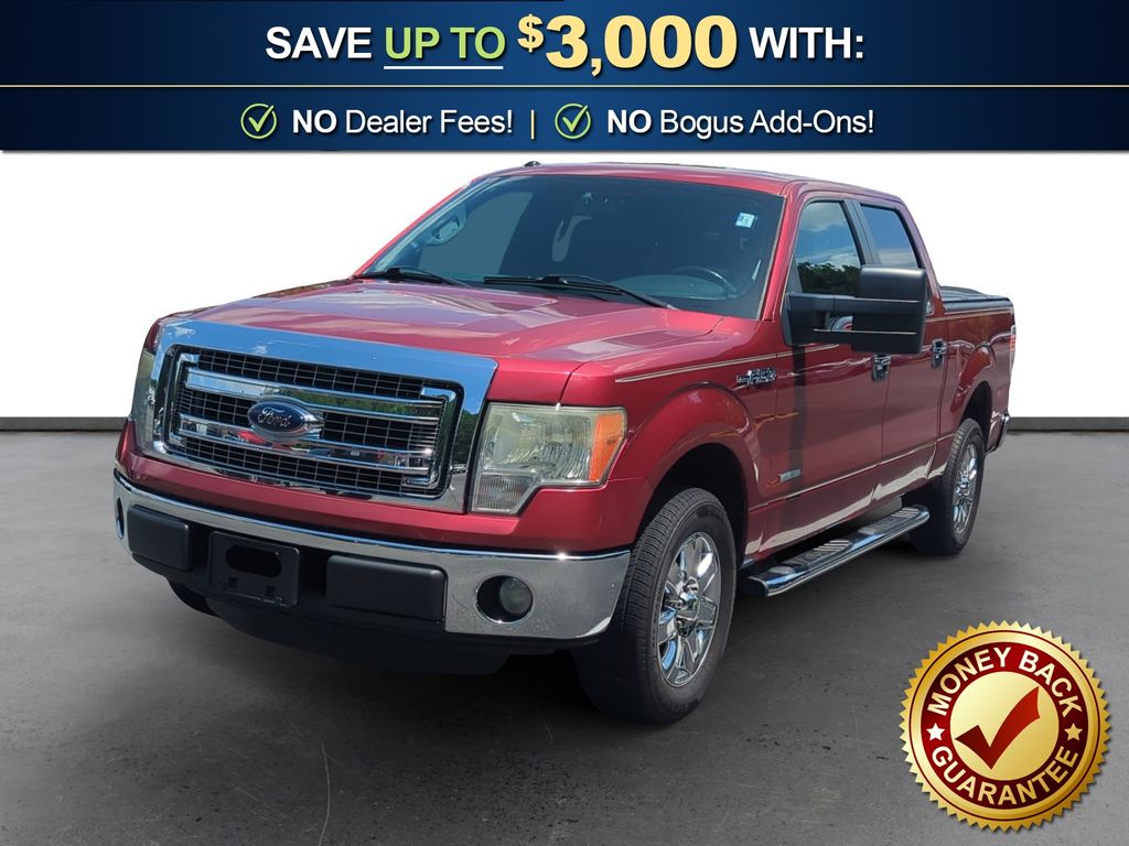 Ruby Red Metallic 2013 Ford F-150 Pickup Truck 4X2 6-Speed Automatic