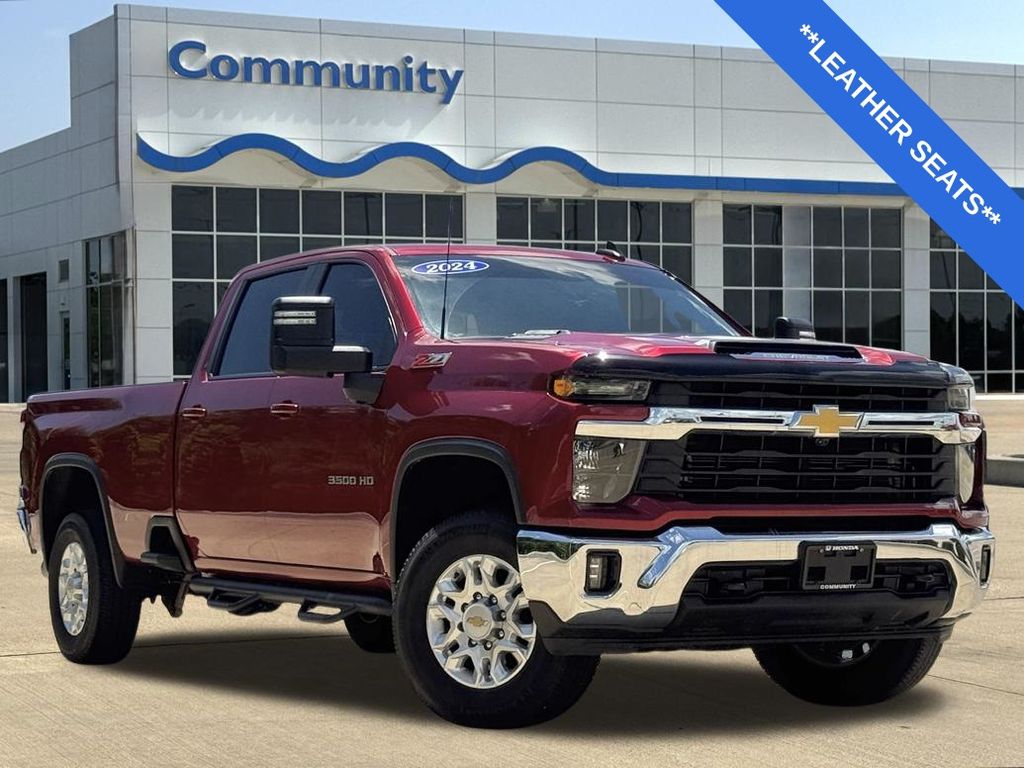 2024 Chevrolet Silverado 3500HD LT Red at Bayway Cadillac of The Woodlands