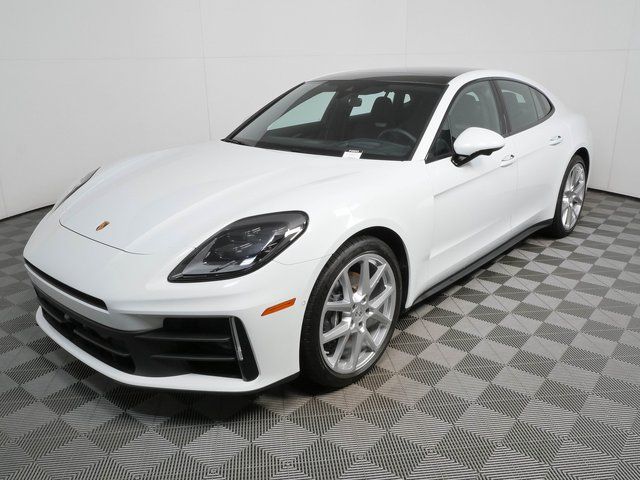 Carrara White Metallic 2024 Porsche Panamera 4 AWD Sedan All-Wheel Drive 8-Speed Automatic