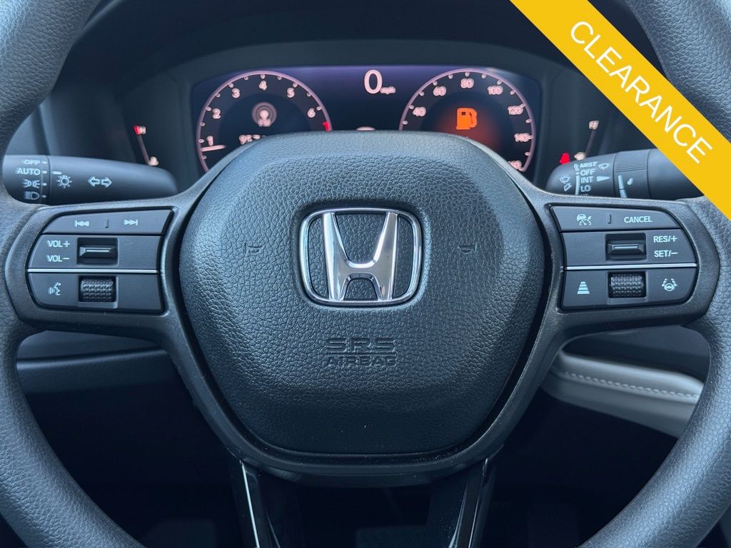 2025 Honda Accord LX White at Community Honda