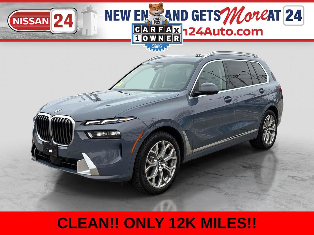 Red (Copper Metallic) 2024 BMW X7 xDrive40i AWD SUV / Crossover All-Wheel Drive 8-Speed Automatic