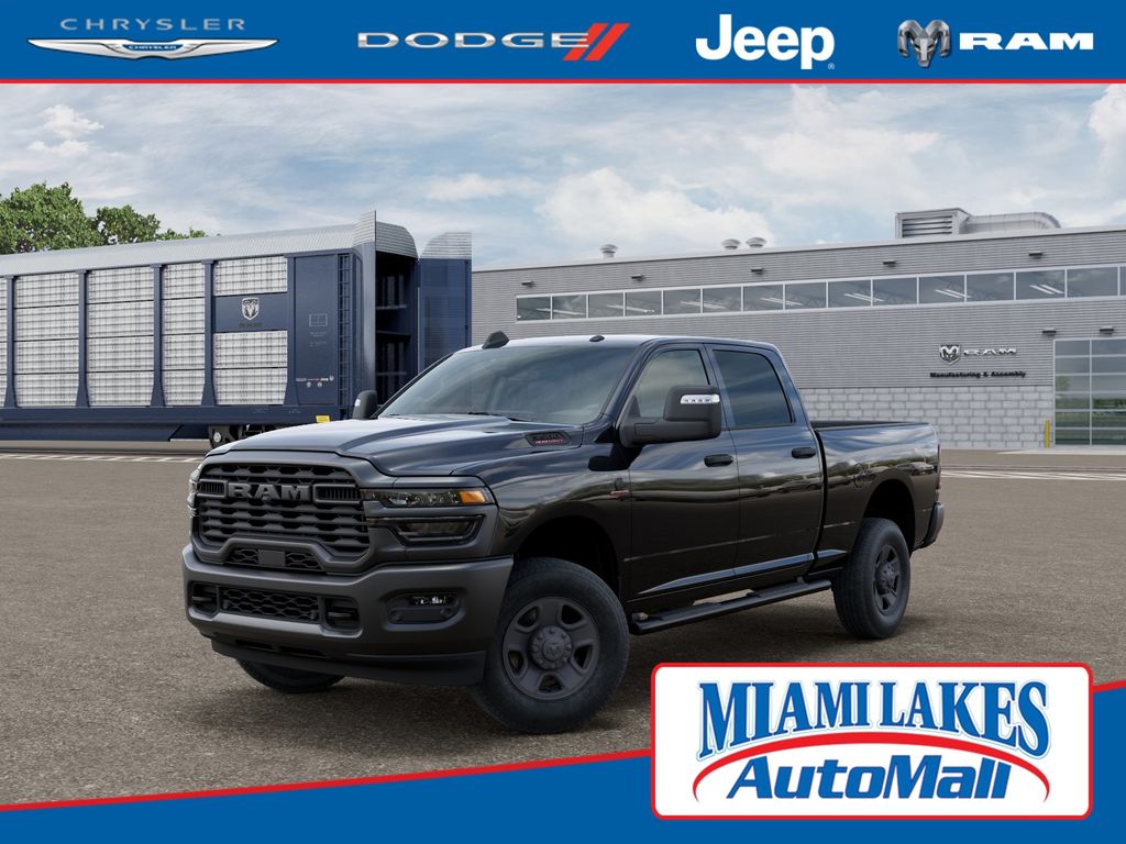 Black Clearcoat 2026 RAM 3500 Pickup Truck Four-Wheel Drive 8-Speed Automatic