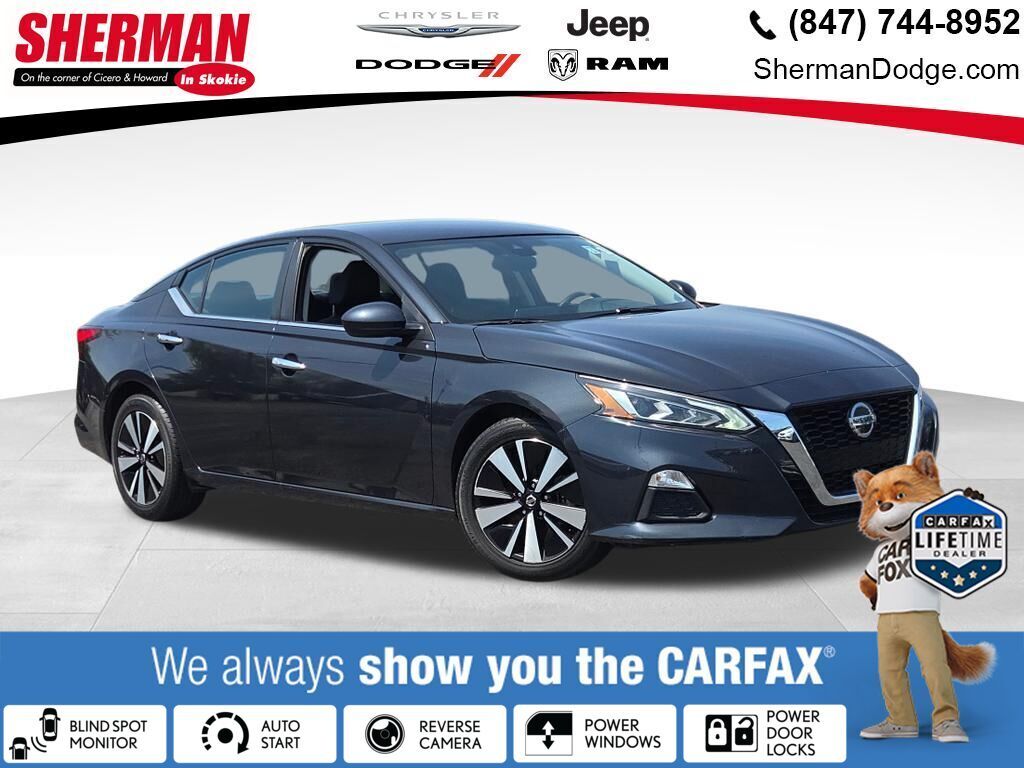 Storm Blue Metallic 2022 Nissan Altima Sedan Front-Wheel Drive Continuously Variable Transmission