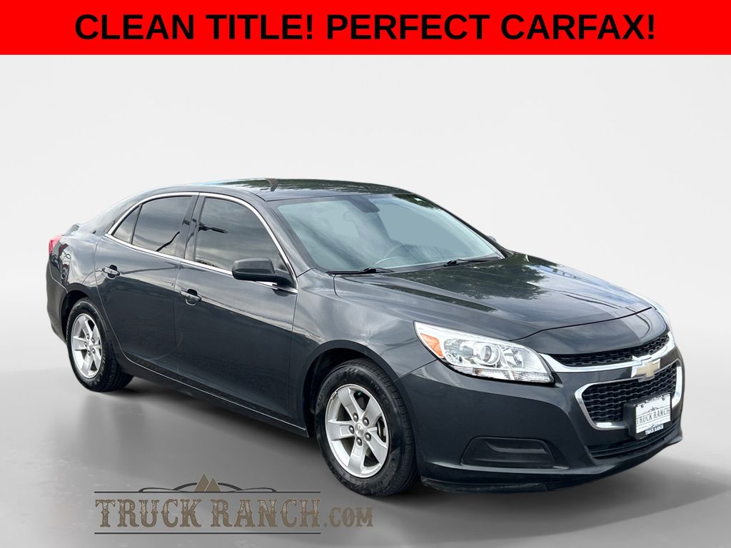 Ashen Gray Metallic 2015 Chevrolet Malibu Sedan Front-Wheel Drive 6-Speed Automatic Overdrive