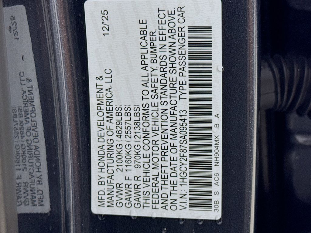Used Car 2025 Honda Accord Hybrid  Touring For Sale Under $40,000 In Austin, Texas