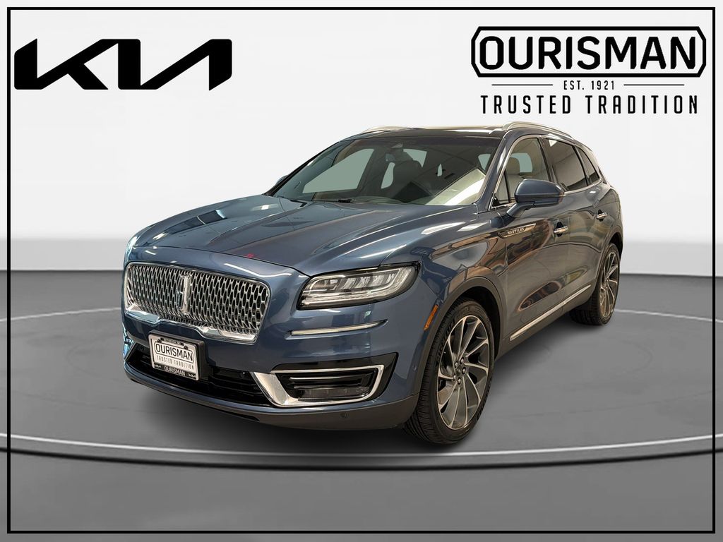 Blue Diamond Metallic 2019 Lincoln Nautilus SUV / Crossover All-Wheel Drive 8-Speed Automatic