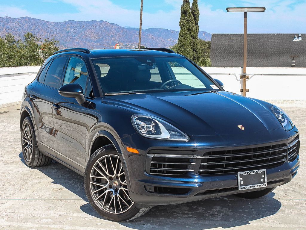 Moonlight Blue Metallic 2019 Porsche Cayenne SUV / Crossover All-Wheel Drive 8-Speed Automatic