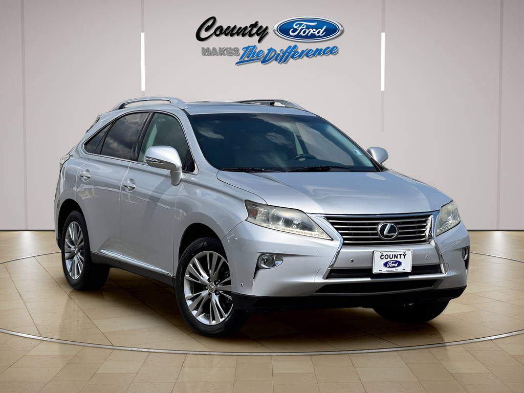 Silver 2013 Lexus RX SUV / Crossover Front-Wheel Drive 6-Speed Automatic