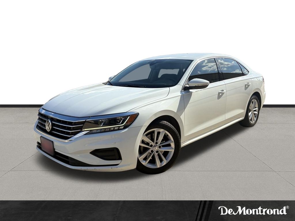 2020 Volkswagen Passat 2.0T SE White at DeMontrond Automotive Group
