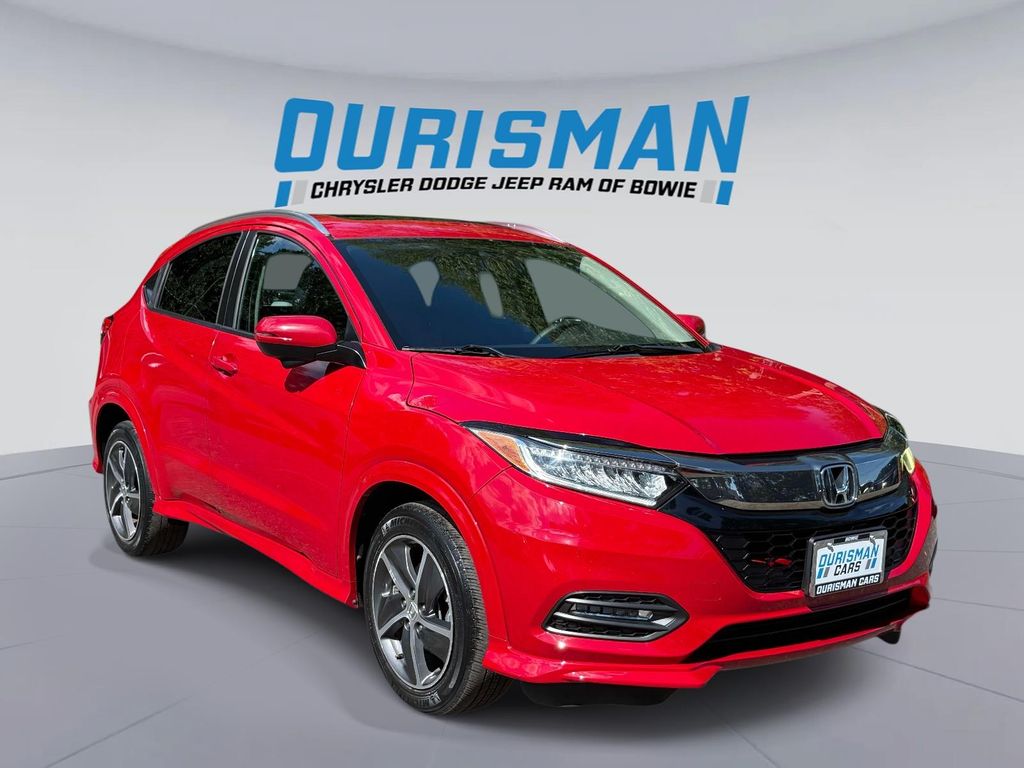 Red 2019 Honda HR-V SUV / Crossover All-Wheel Drive Continuously Variable Transmission