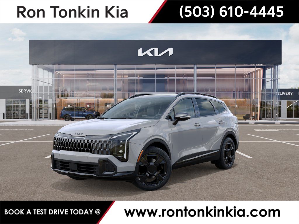 Gray 2027 Kia Sportage Hybrid Plug-In SUV / Crossover All-Wheel Drive 6-Speed Automatic Overdrive