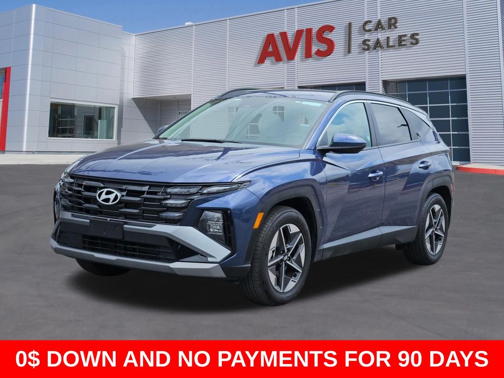 Atlantis Blue 2025 Hyundai Tucson SEL FWD SUV / Crossover Front-Wheel Drive 8-Speed Automatic