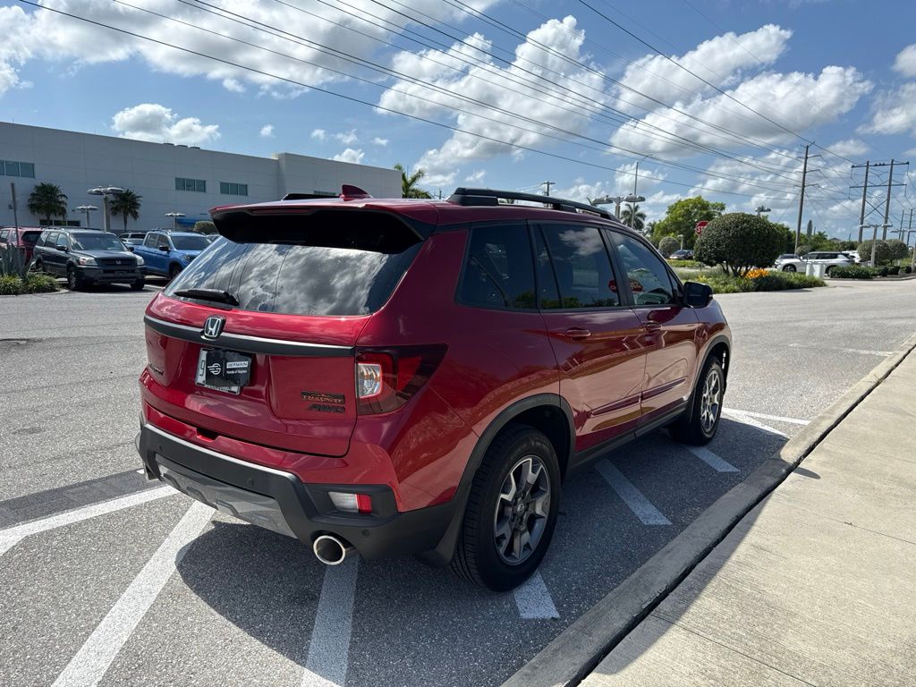 Used 2023 Radiant Red Metallic II Honda TrailSport image 5