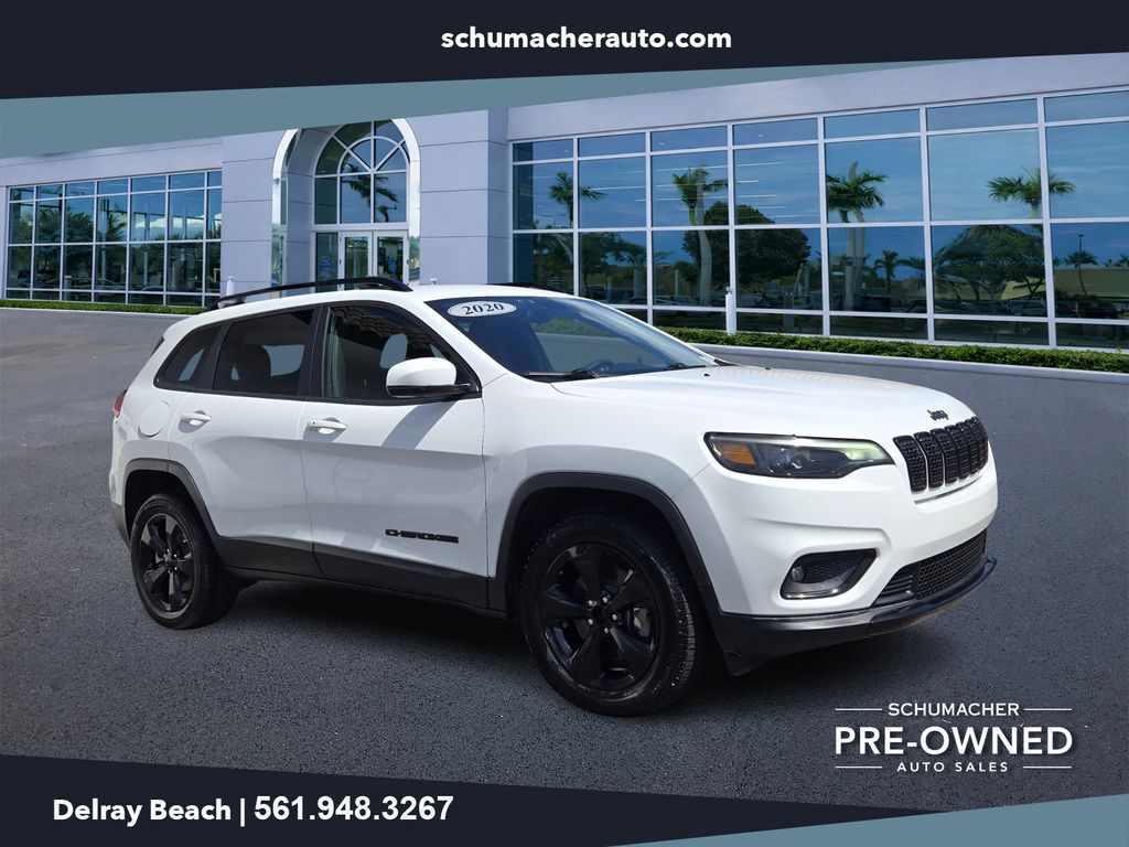 used 2020 Jeep Cherokee car, priced at $17,477