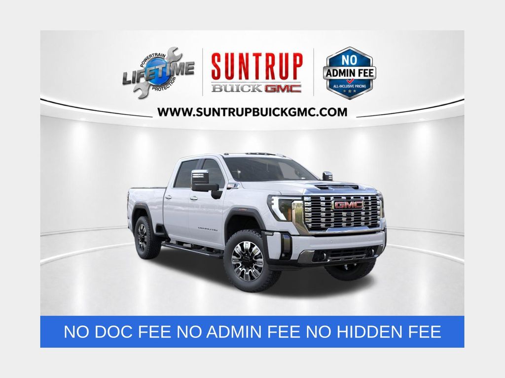 Summit White 2026 GMC Sierra 2500HD Pickup Truck Four-Wheel Drive Automatic