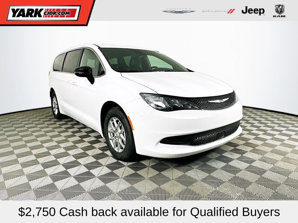 White 2026 Chrysler Voyager LX FWD Minivan Front-Wheel Drive 9-Speed Automatic