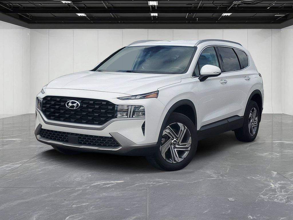Serenity White Pearl 2023 Hyundai Santa Fe SUV / Crossover All-Wheel Drive 8-Speed Automatic