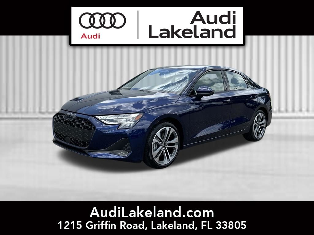 Navarra Blue Metallic 2026 Audi A3 Hatchback  7-Speed Automatic