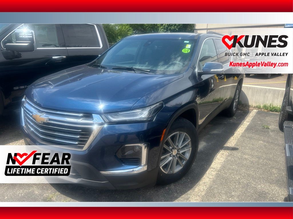 Northsky Blue Metallic 2023 Chevrolet Traverse SUV / Crossover Four-Wheel Drive 9-Speed Automatic