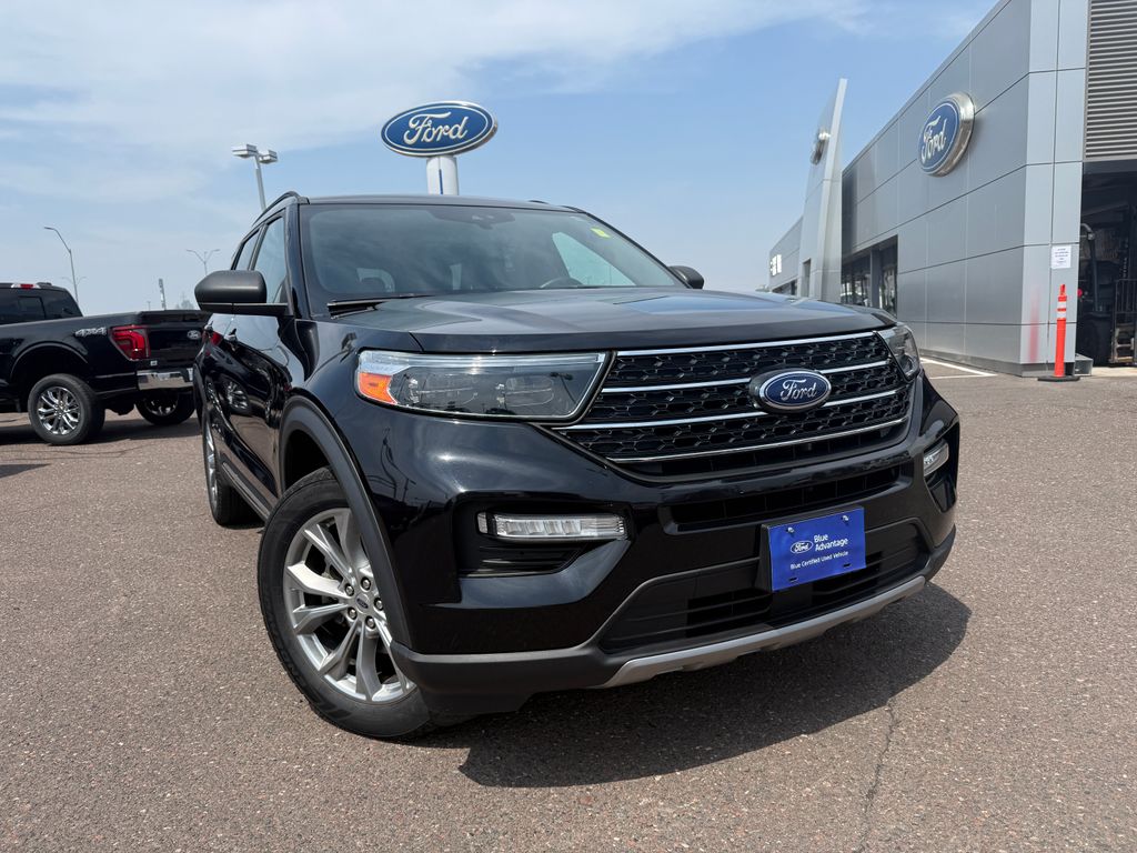 Black Metallic 2020 Ford Explorer SUV / Crossover All-Wheel Drive Automatic
