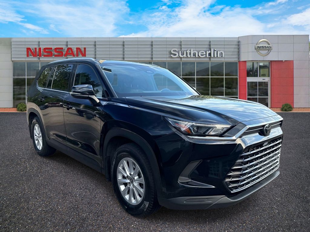 Midnight Black Metallic 2024 Toyota Grand Highlander XLE AWD SUV / Crossover All-Wheel Drive 8-Speed Automatic