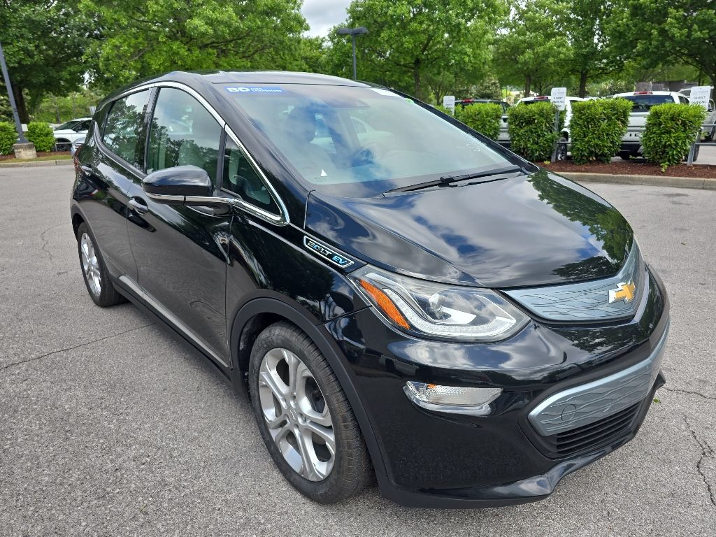 Black Metallic 2019 Chevrolet Bolt EV LT FWD Hatchback Front-Wheel Drive 1-Speed Automatic