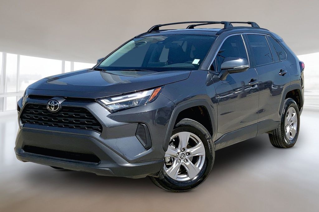 Magnetic Gray Metallic 2025 Toyota RAV4 SUV / Crossover All-Wheel Drive 8-Speed Automatic