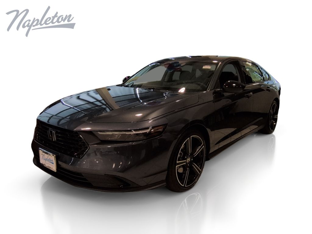 Meteorite Gray Metallic 2026 Honda Accord Sedan Front-Wheel Drive Continuously Variable Transmission