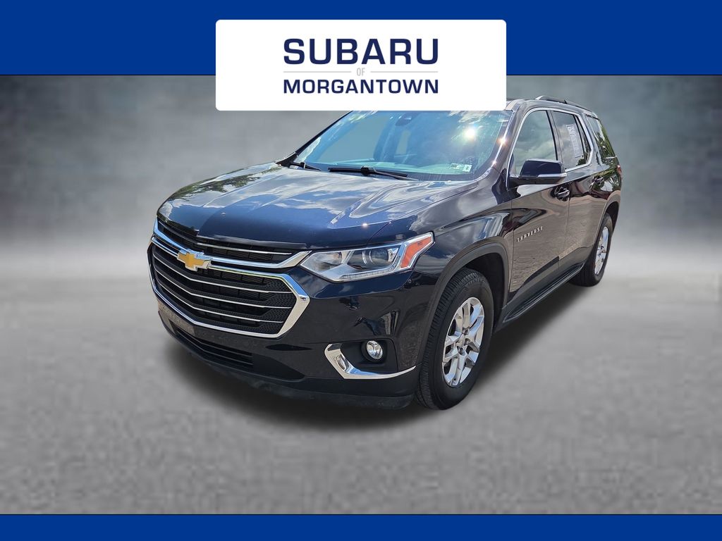Midnight Blue Metallic 2020 Chevrolet Traverse SUV / Crossover Four-Wheel Drive 9-Speed Automatic