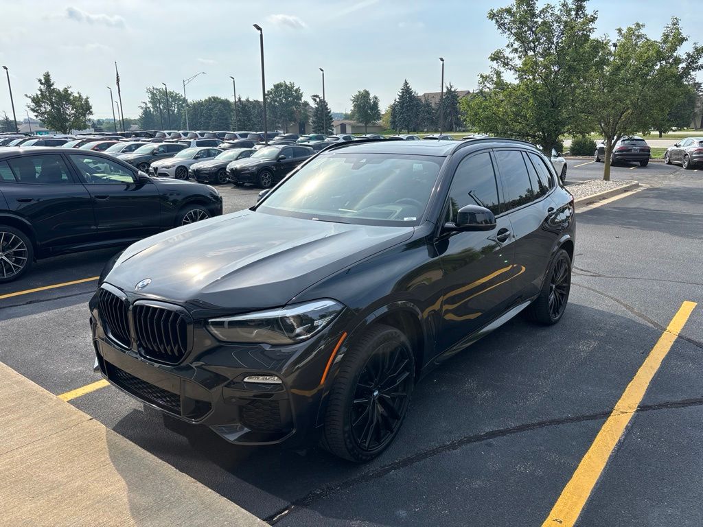 Black Sapphire Metallic 2021 BMW X5 SUV / Crossover All-Wheel Drive 8-Speed Automatic