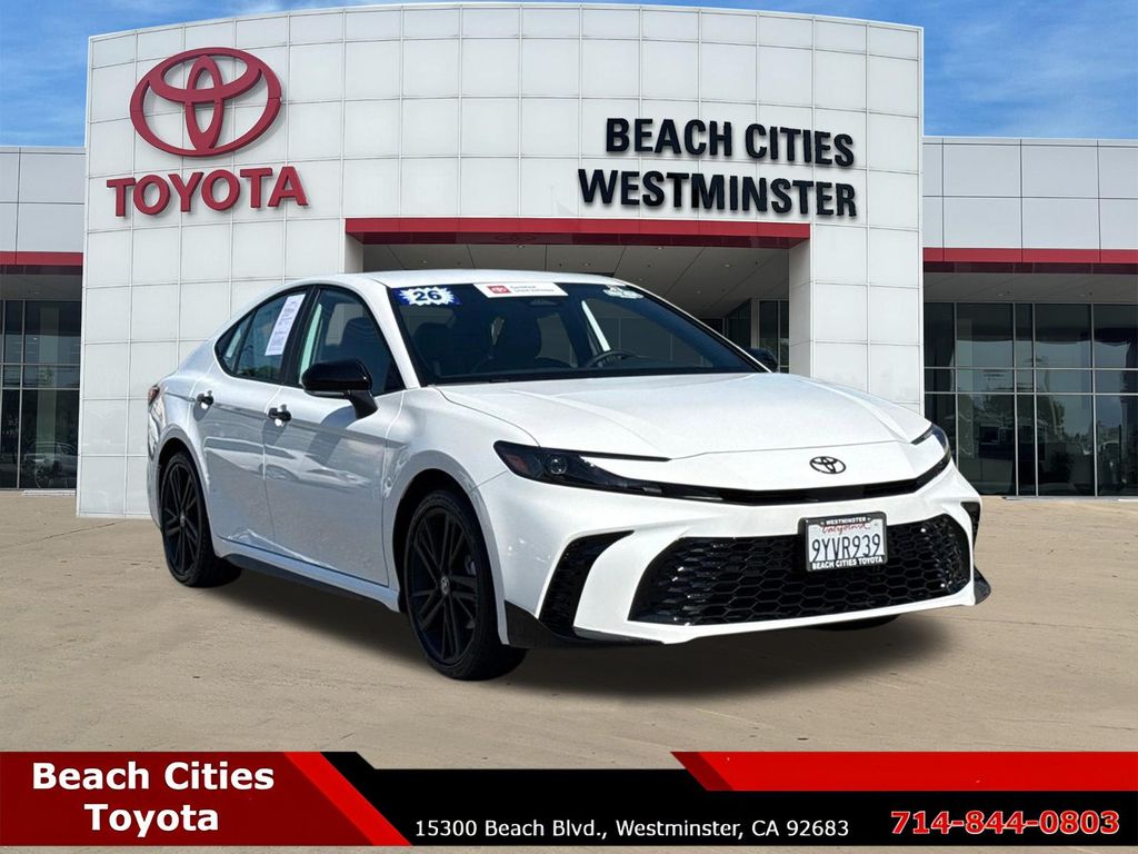 Ice Cap 2026 Toyota Camry Sedan Front-Wheel Drive Continuously Variable Transmission