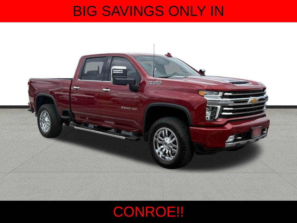 2022 Chevrolet Silverado 2500HD High Country Red at Classic Chevrolet Galveston
