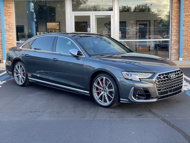 Daytona Gray Pearl 2023 Audi S8 Sedan All-Wheel Drive 8-Speed Automatic
