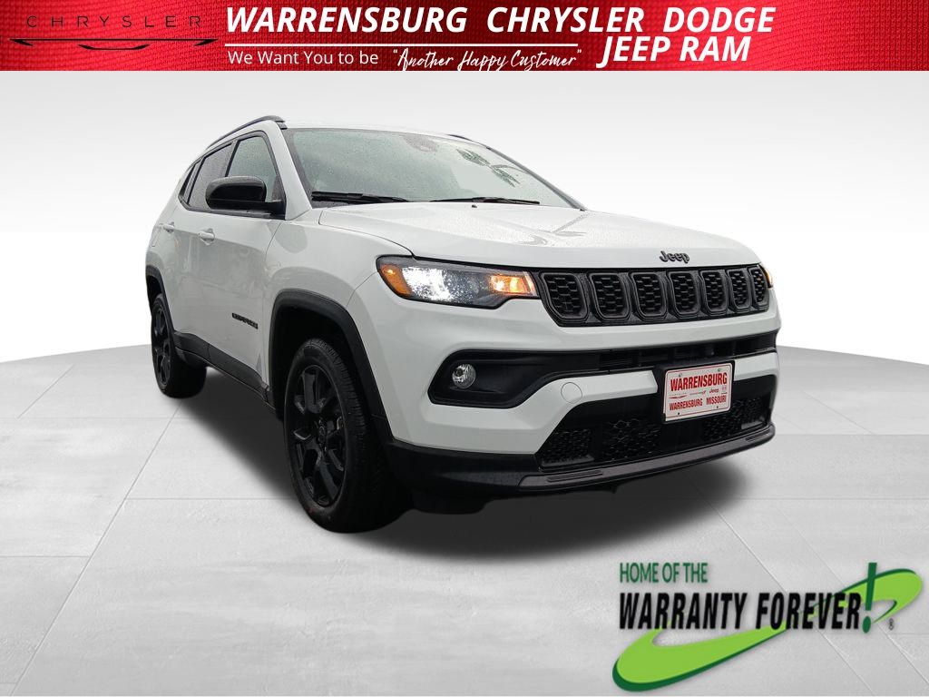 Bright White Clearcoat 2026 Jeep Compass SUV / Crossover Four-Wheel Drive 8-Speed Automatic