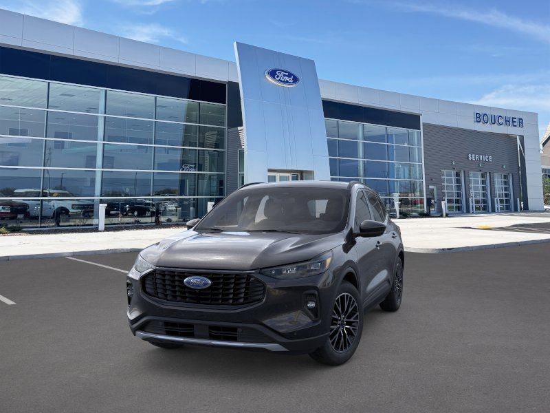 New 2024 Agate Black Metallic Ford Base image 2
