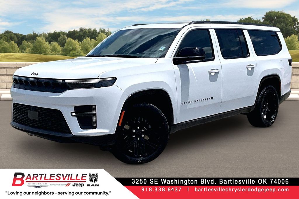 Bright White Clearcoat 2026 Jeep Grand Wagoneer L SUV / Crossover Four-Wheel Drive 8-Speed Automatic