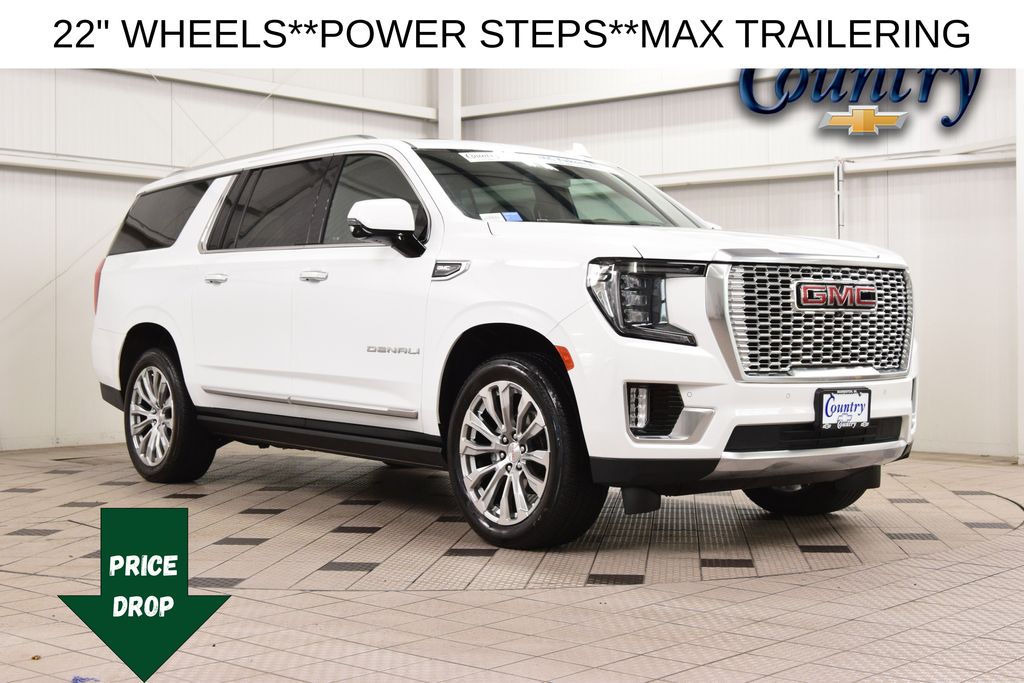 Summit White 2024 GMC Yukon XL SUV / Crossover Four-Wheel Drive