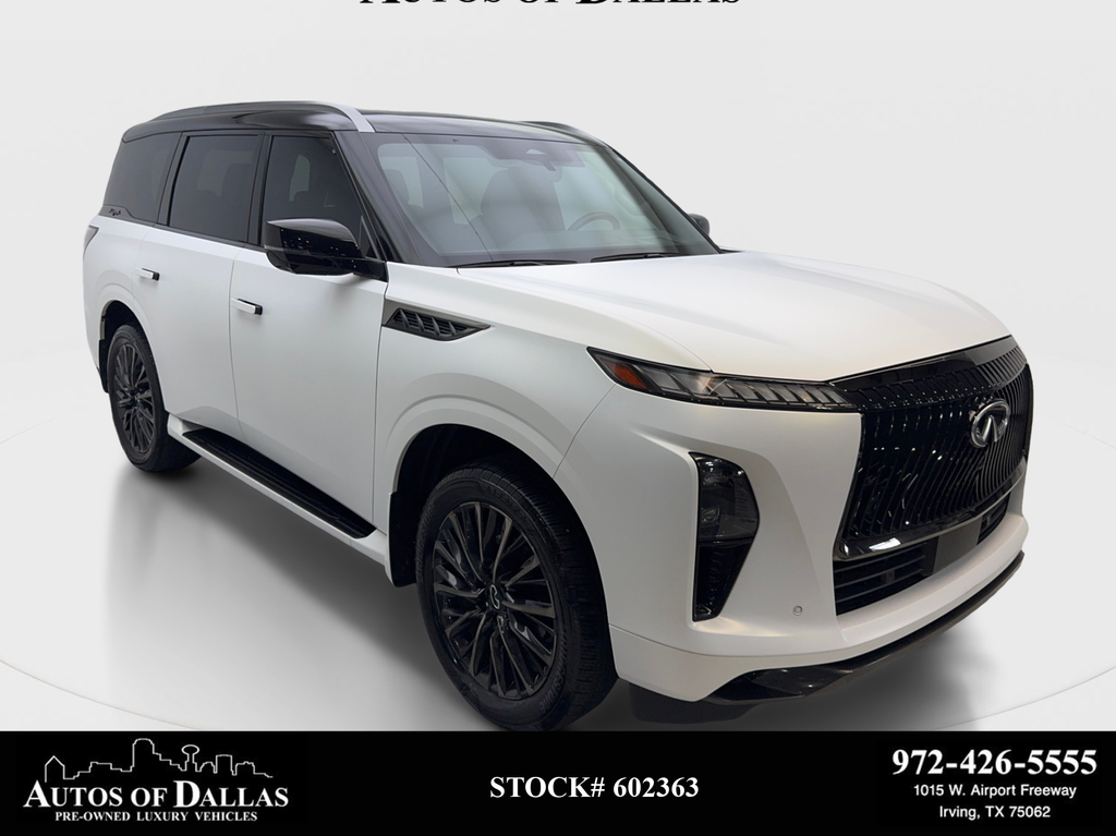 Grand Blue/Black Obsidian 2025 INFINITI QX80 SUV / Crossover All-Wheel Drive 9-Speed Automatic