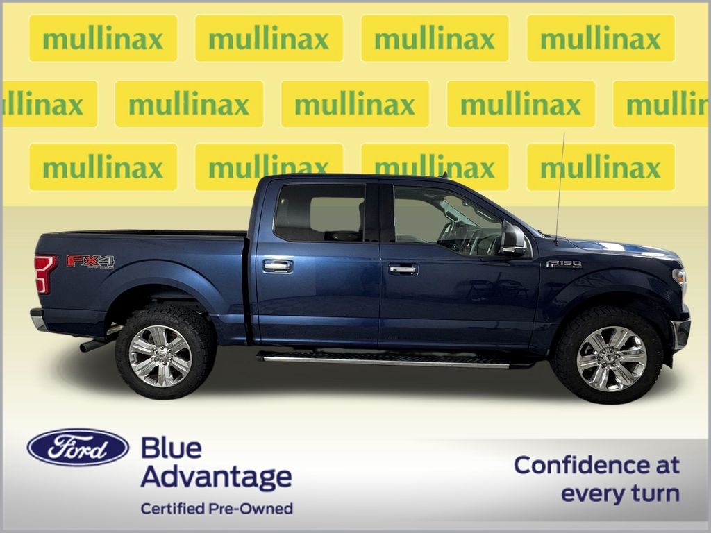 Certified Used 2019 Blue Ford XLT image 2