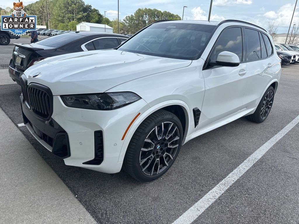 Mineral White Metallic 2024 BMW X5 xDrive40i AWD SUV / Crossover All-Wheel Drive 8-Speed Automatic