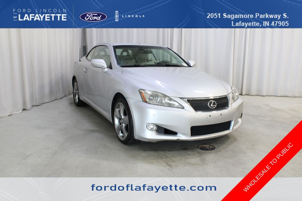  2010 Lexus IS 350C Convertible RWD   