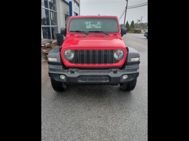 Firecracker Red Clearcoat 2024 Jeep Wrangler SUV / Crossover Four-Wheel Drive 8-Speed Automatic